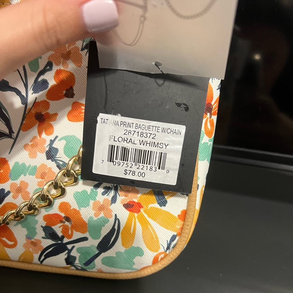 Nanette Lepore NWT Floral Whimsy Clutch Shoulder Bag - Picture 4 of 9